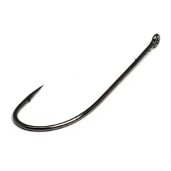 Gamakatsu Worm Offset Shank O'Shaughnessy Bend Hooks NS Black