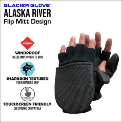 Glacier Glove Alaska River Series Flip Mitts Apparel