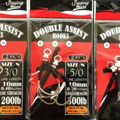 Terminal Tackle Jigging World Double Assist Hooks