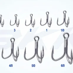Terminal Tackle BKK Viper-41 Treble Hooks 5 Terminal Tackle BKK Viper-41 Treble Hooks