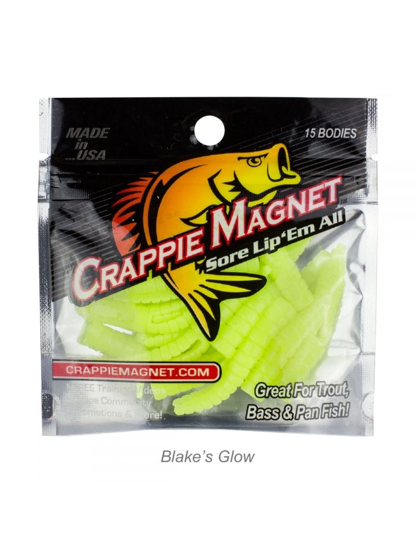 Leland Lures Crappie Magnet 15pc Body Packs 11 Leland Lures Crappie Magnet 15pc Body Packs