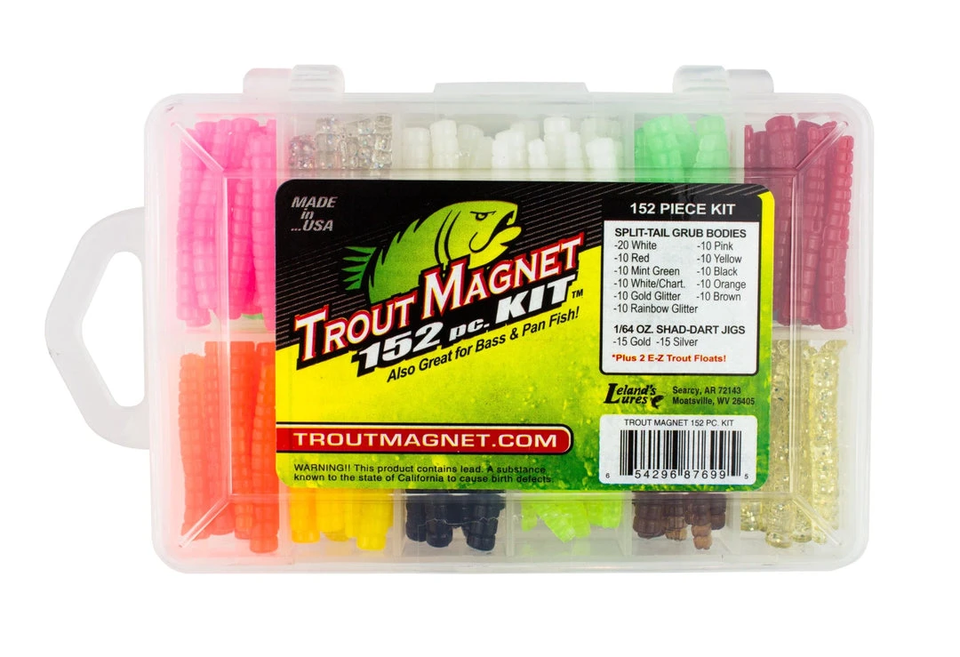 Leland Lures Trout Magnet 152 Piece Kits 1 Leland Lures Trout Magnet 152 Piece Kits