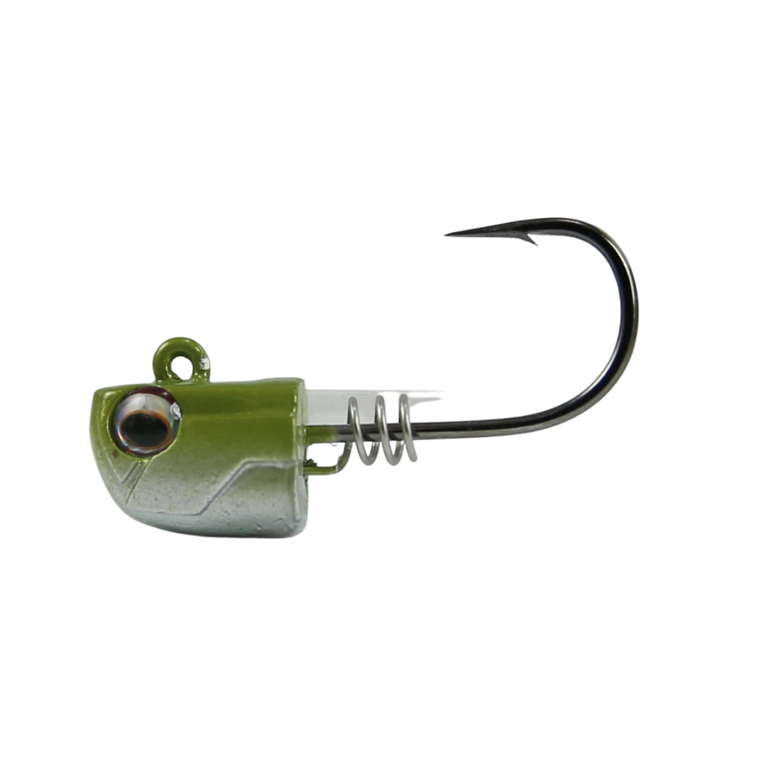 NLBN No Live Bait Needed Screw Lock Jig Heads For 3" Paddle Tails Lures 2 NLBN No Live Bait Needed Screw Lock Jig Heads For 3" Paddle Tails Lures