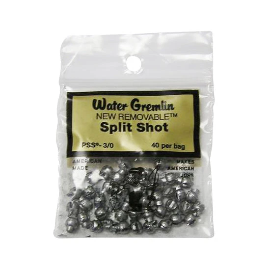 Water Gremlin PSS Removable Split Shots Terminal Tackle 1 Water Gremlin PSS Removable Split Shots Terminal Tackle