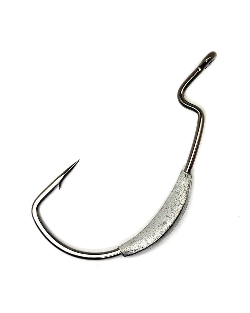 Gamakatsu Extra Wide Gap (EWG) Monster Weighted Hooks NS Black Terminal Tackle 1 Gamakatsu Extra Wide Gap (EWG) Monster Weighted Hooks NS Black Terminal Tackle