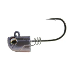 NLBN No Live Bait Needed Screw Lock Jig Heads For 3" Paddle Tails Lures 6 NLBN No Live Bait Needed Screw Lock Jig Heads For 3