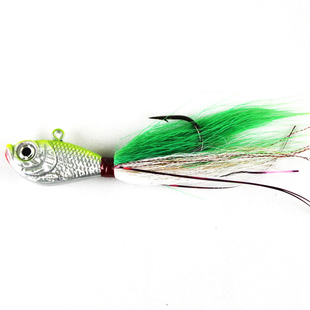 Lures Jigging World Premium Bucktail Jigs 9 Lures Jigging World Premium Bucktail Jigs