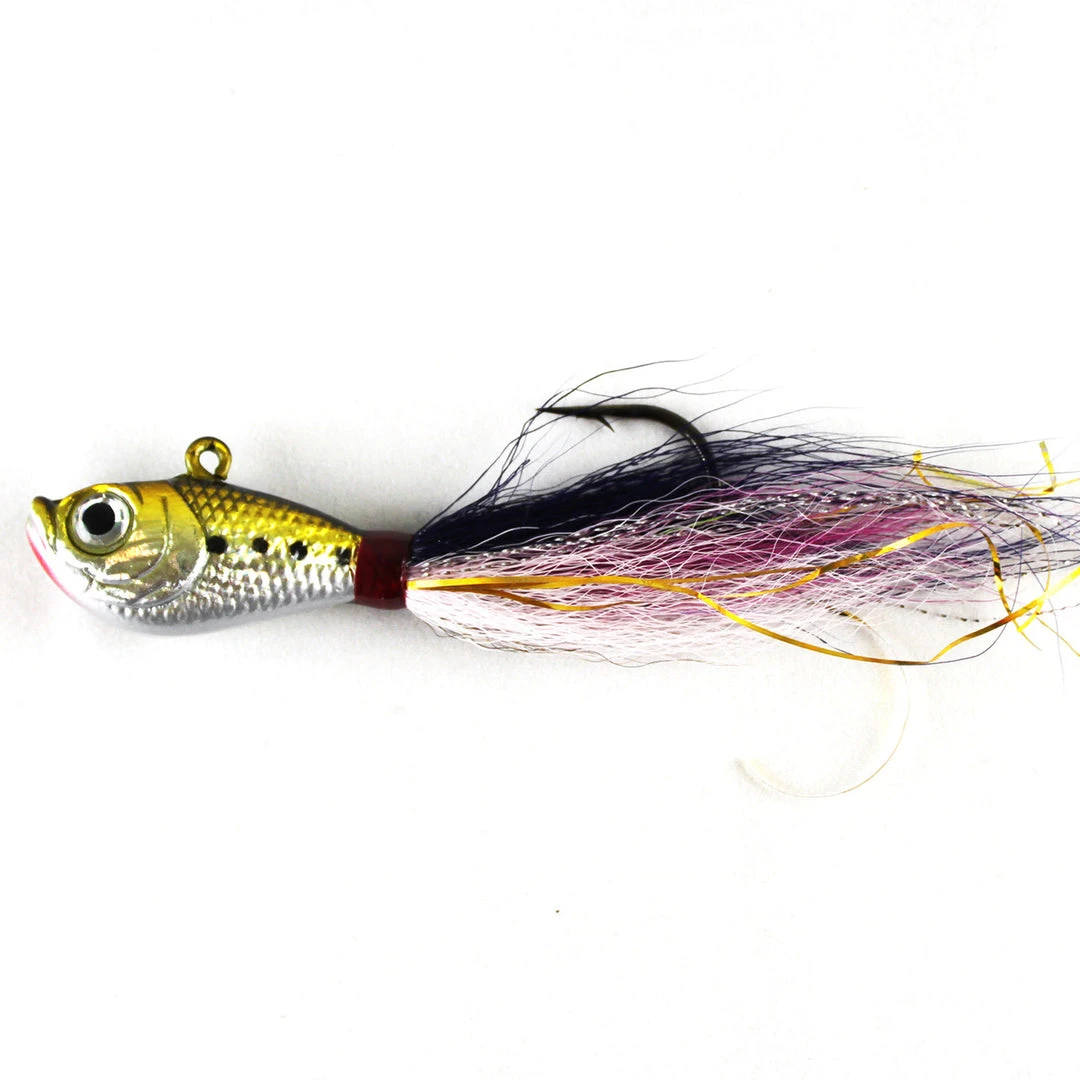 Lures Jigging World Premium Bucktail Jigs 3 Lures Jigging World Premium Bucktail Jigs