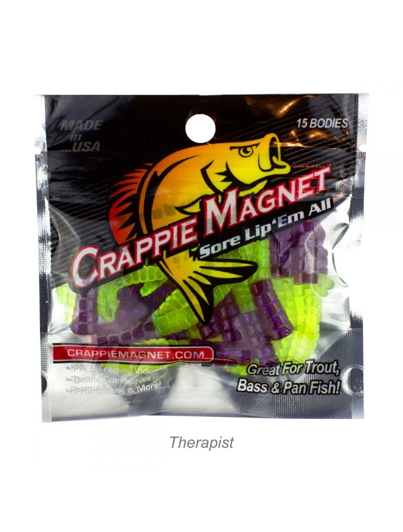 Leland Lures Crappie Magnet 15pc Body Packs 18 Leland Lures Crappie Magnet 15pc Body Packs