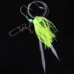Jigging World Micro Silicone Skirt Tandem Rigs Terminal Tackle 6 Jigging World Micro Silicone Skirt Tandem Rigs Terminal Tackle