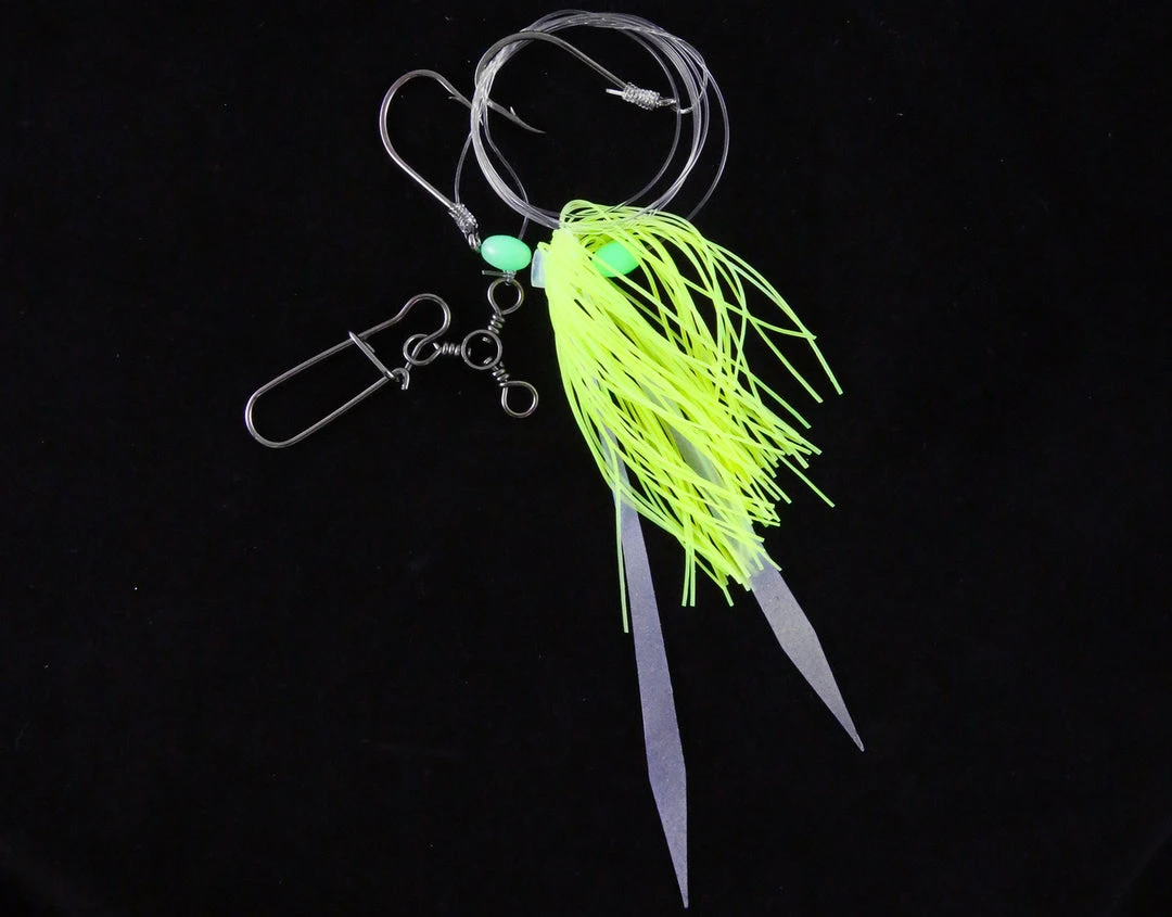 Jigging World Micro Silicone Skirt Tandem Rigs Terminal Tackle Jigging World Micro Silicone Skirt Tandem Rigs Terminal Tackle