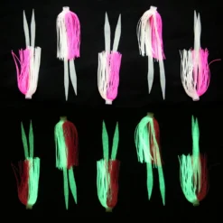 Lures Jigging World Micro Silicone Skirt Teasers 11 Lures Jigging World Micro Silicone Skirt Teasers