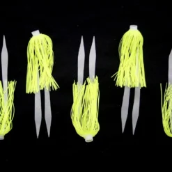 Lures Jigging World Micro Silicone Skirt Teasers 14 Lures Jigging World Micro Silicone Skirt Teasers