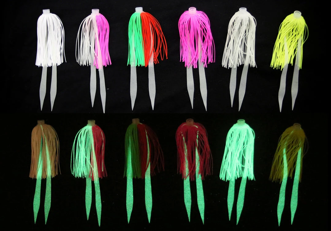 Lures Jigging World Micro Silicone Skirt Teasers 1 Lures Jigging World Micro Silicone Skirt Teasers
