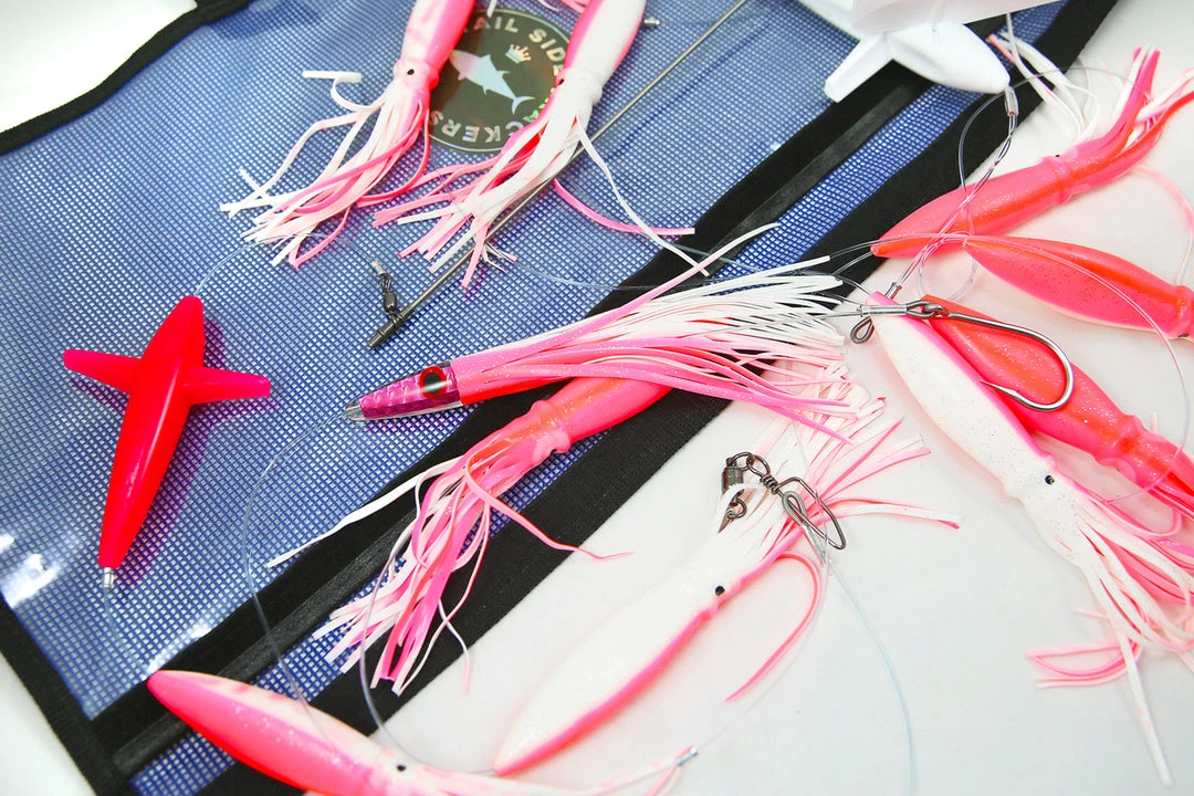 MagicTail 24" Side Tracker Spreader Bars Lures 7 MagicTail 24" Side Tracker Spreader Bars Lures