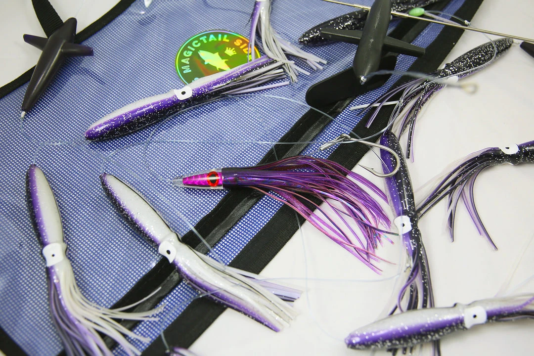 MagicTail 24" Side Tracker Spreader Bars Lures 6 MagicTail 24" Side Tracker Spreader Bars Lures