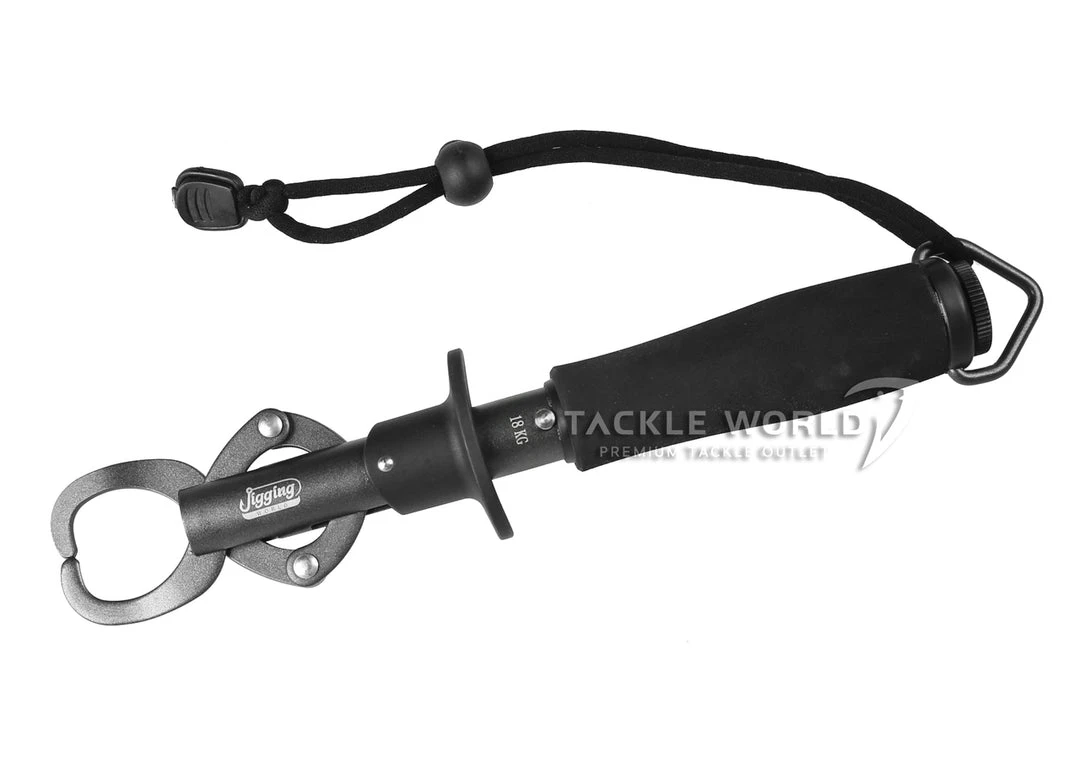 Jigging World Stainless Steel Lip Gripper With Scale Gun Metal Accessories 1 Jigging World Stainless Steel Lip Gripper With Scale Gun Metal Accessories