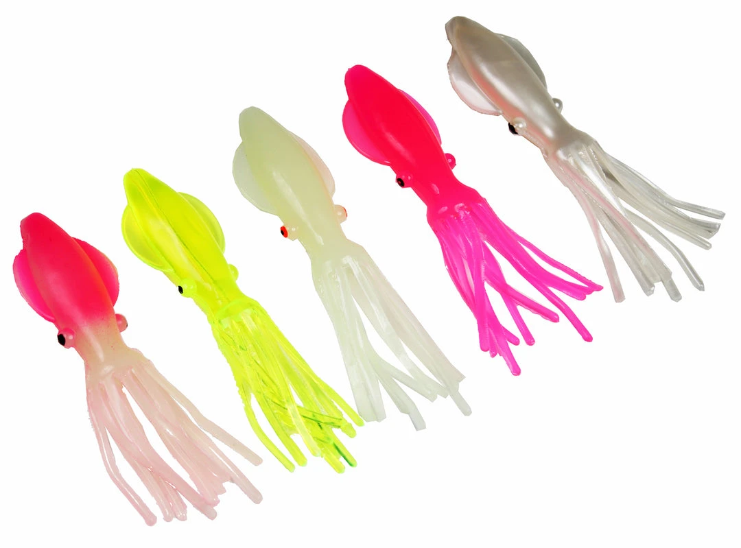Lures Jigging World Fat Squid Soft Bait Teasers 1 Lures Jigging World Fat Squid Soft Bait Teasers