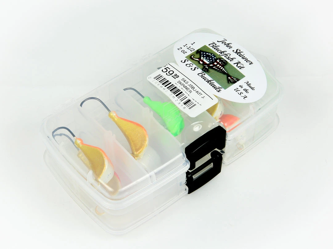 S&S Bucktails John Skinner Blackfish/Porgy Jig Kit Lures 2 S&S Bucktails John Skinner Blackfish/Porgy Jig Kit Lures