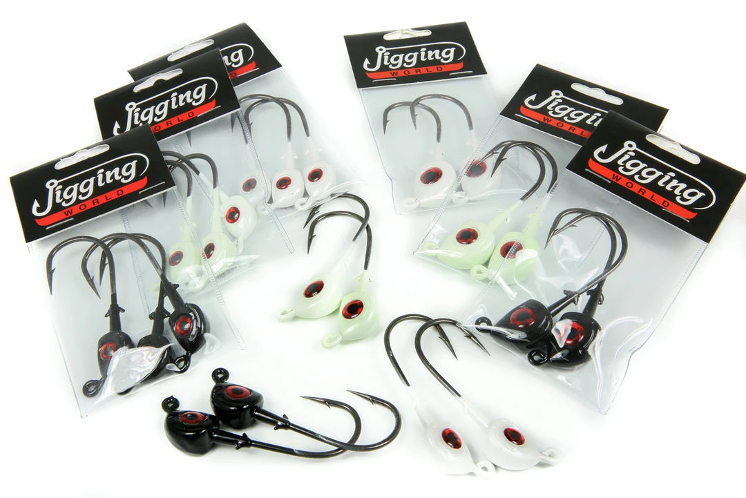 Jigging World Shad Jig Heads Lures 2 Jigging World Shad Jig Heads Lures