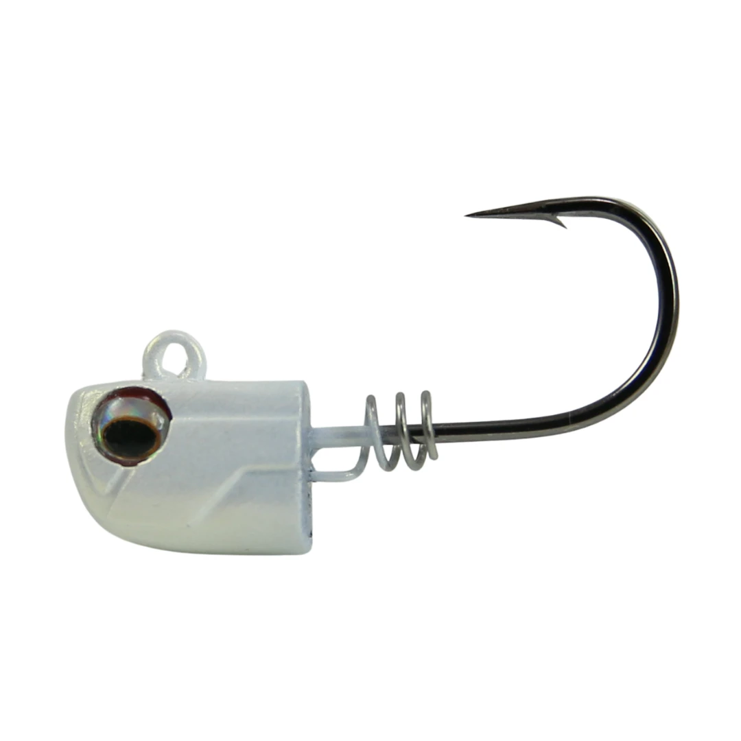 NLBN No Live Bait Needed Screw Lock Jig Heads For 3" Paddle Tails Lures 4 NLBN No Live Bait Needed Screw Lock Jig Heads For 3" Paddle Tails Lures