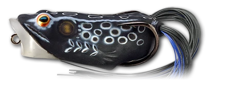 Live Target Hollow Body Frog Poppers Lures 1 Live Target Hollow Body Frog Poppers Lures