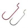 Gamakatsu Worm Offset Shank Round Bend Hooks Bronze Terminal Tackle