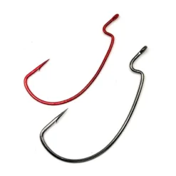 Gamakatsu Worm Extra Wide Gap (EWG) Hooks NS Black Terminal Tackle