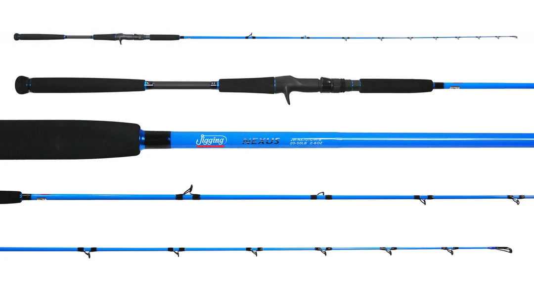 Jigging World Nexus Limited Edition Color Casting Rods 1 Jigging World Nexus Limited Edition Color Casting Rods
