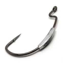 Terminal Tackle Gamakatsu Worm Superline Extra Wide Gap (EWG) Weighted Hooks NS Black