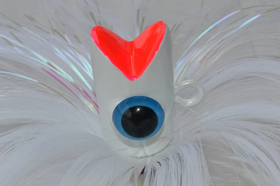 Blue Water Candy Chugger Parachute Mojos Lures 1 Blue Water Candy Chugger Parachute Mojos Lures