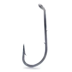 Mustad O'Shaughnessy Baitholder Hooks Black Knickel