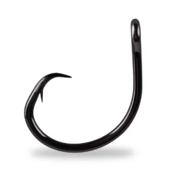 Mustad Demon Perfect Circle In-Line 3X Hooks Black Knickel