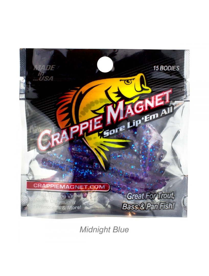 Leland Lures Crappie Magnet 15pc Body Packs 7 Leland Lures Crappie Magnet 15pc Body Packs