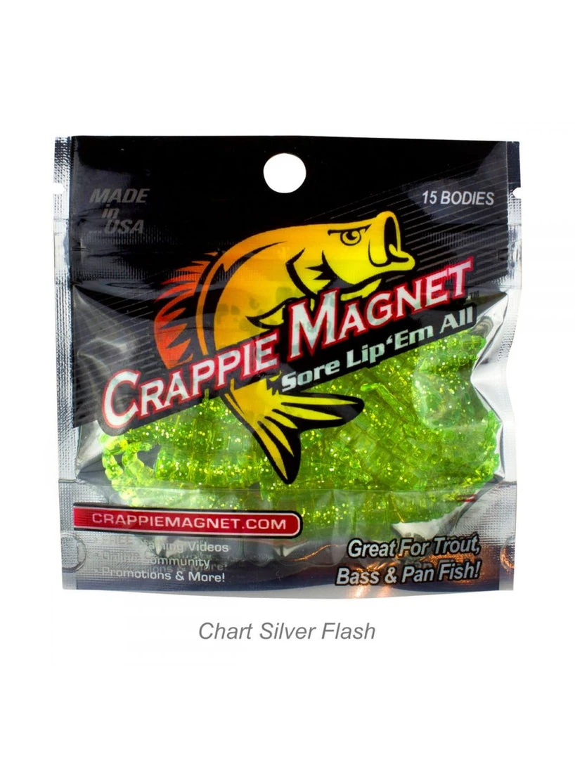 Leland Lures Crappie Magnet 15pc Body Packs 4 Leland Lures Crappie Magnet 15pc Body Packs