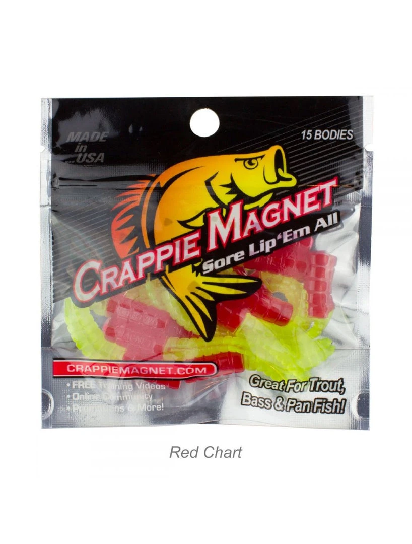 Leland Lures Crappie Magnet 15pc Body Packs 15 Leland Lures Crappie Magnet 15pc Body Packs