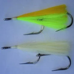 Tony Maja Siwash Replacement Hooks With Synthetic Bucktail Terminal Tackle
