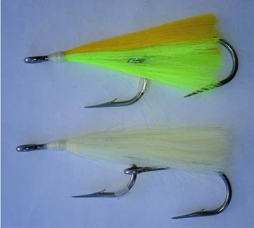 Tony Maja Siwash Replacement Hooks With Synthetic Bucktail Terminal Tackle 2 Tony Maja Siwash Replacement Hooks With Synthetic Bucktail Terminal Tackle
