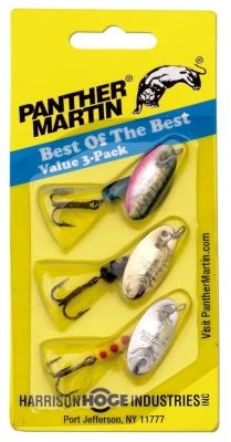 Lures Panther Martin Best Of The Best 3 Pack Inline Spinners 1 Lures Panther Martin Best Of The Best 3 Pack Inline Spinners
