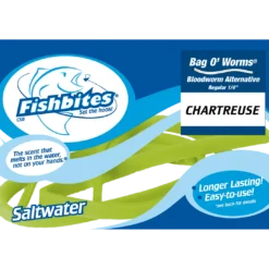 Fishbites Longer Lasting Bag O' Worms Soft Baits Lures