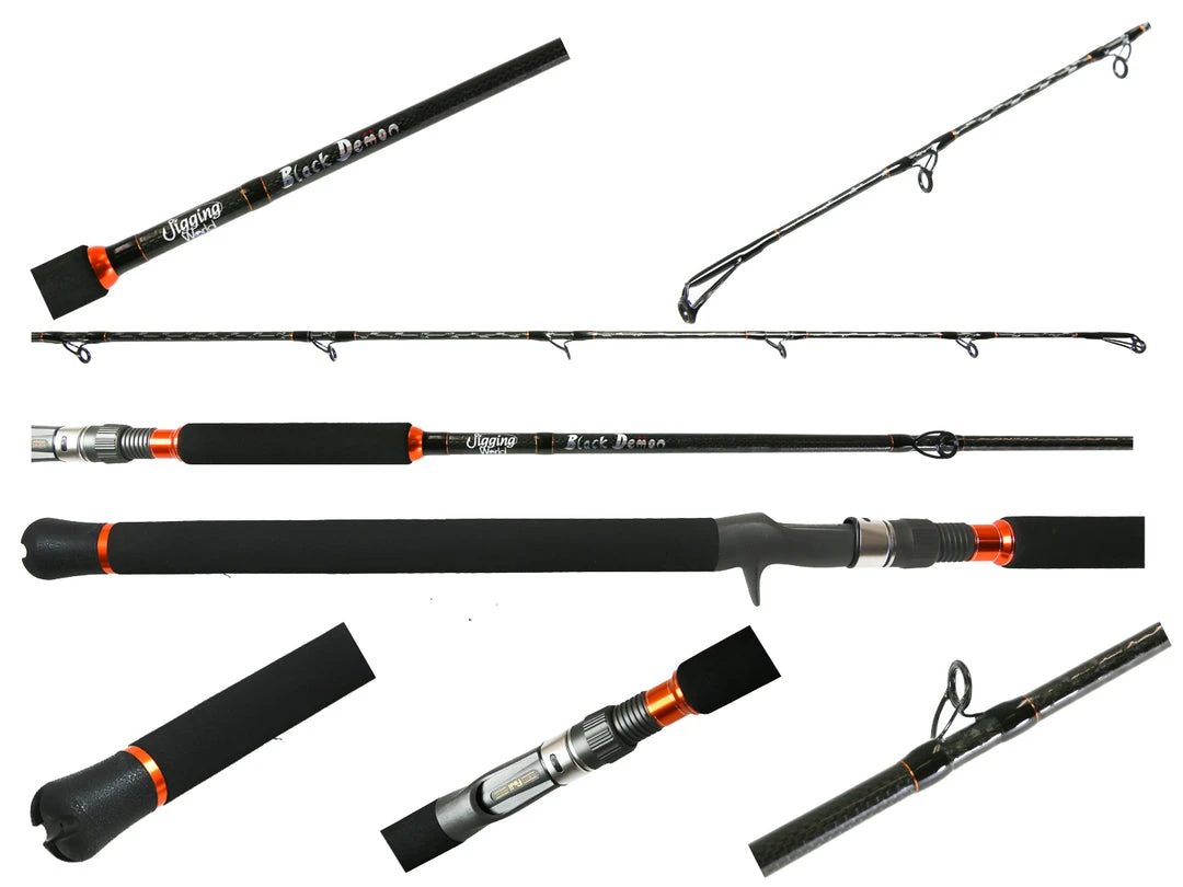 Jigging World Black Demon Rods 1 Jigging World Black Demon Rods