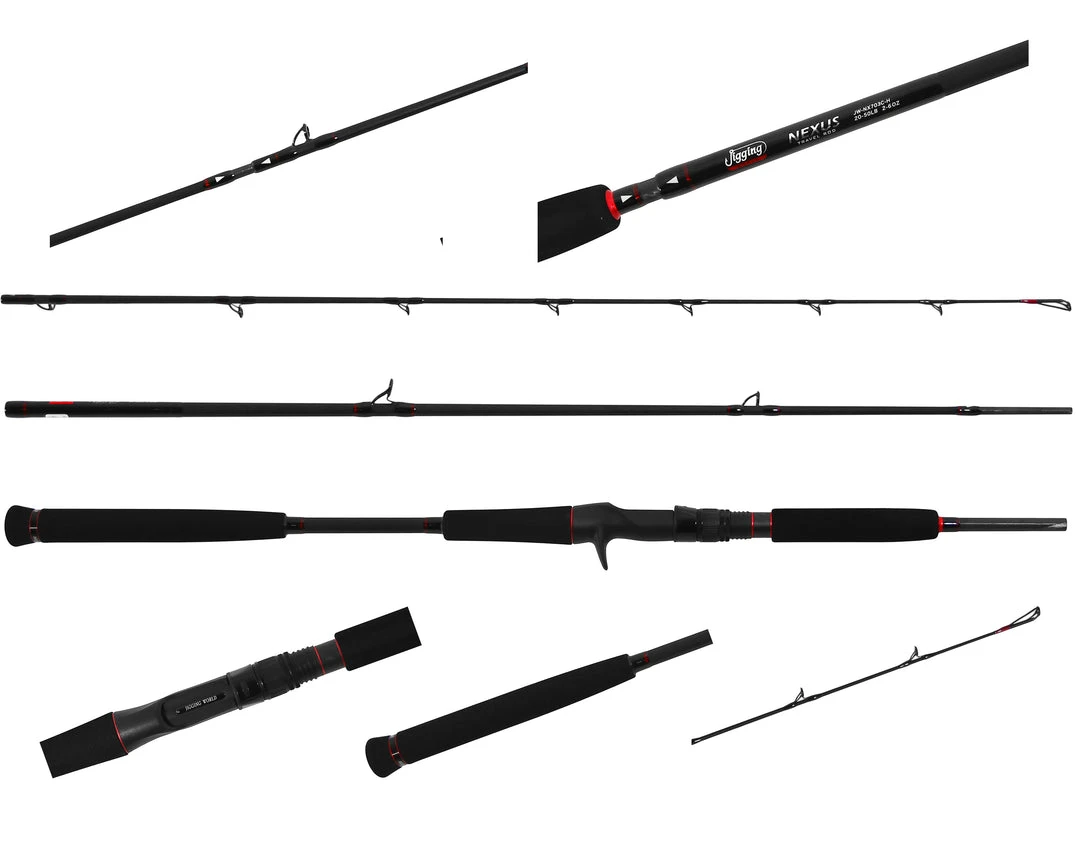 Jigging World Nexus Travel Casting Rods 1 Jigging World Nexus Travel Casting Rods