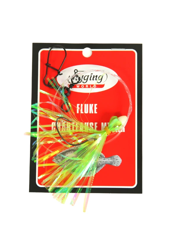 Jigging World Fluke Rigs With Mylar Terminal Tackle 2 Jigging World Fluke Rigs With Mylar Terminal Tackle