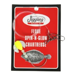 Jigging World Fluke Rigs With Spin & Glow Terminal Tackle