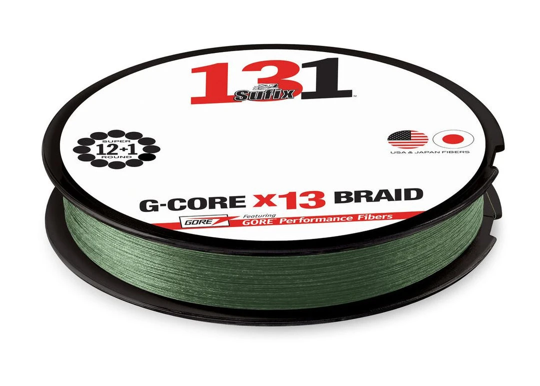 Line & Leader Sufix 131 G-Core Braided Line 2 Line & Leader Sufix 131 G-Core Braided Line