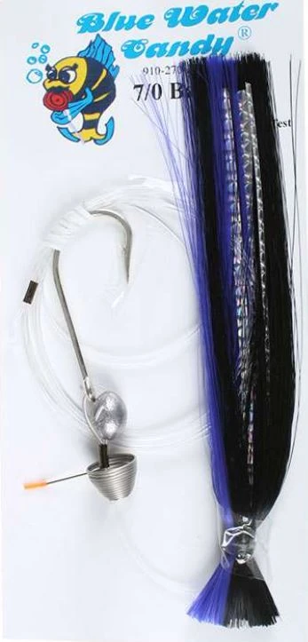 Terminal Tackle Blue Water Candy Skirted Ballyhoo Rigs 3 Terminal Tackle Blue Water Candy Skirted Ballyhoo Rigs