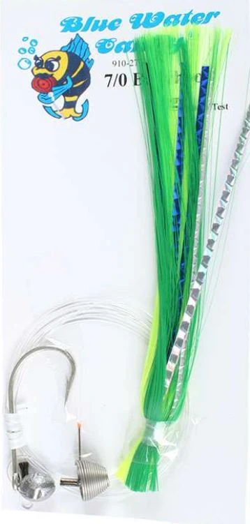 Terminal Tackle Blue Water Candy Skirted Ballyhoo Rigs 2 Terminal Tackle Blue Water Candy Skirted Ballyhoo Rigs