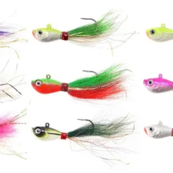 Lures Jigging World Premium Bucktail Jigs