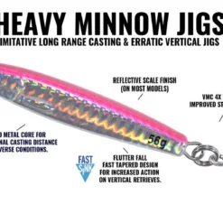 Lures Hogy Heavy Minnow Jigs 22 Lures Hogy Heavy Minnow Jigs