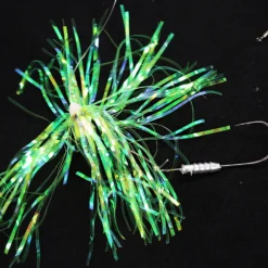 Terminal Tackle Jigging World Hi-Lo Flasher Rigs With Weighted Grub Holder Hooks 6 Terminal Tackle Jigging World Hi-Lo Flasher Rigs With Weighted Grub Holder Hooks